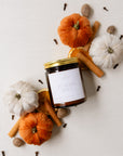 Pumpkin Spice 3 Wick Beeswax Candle