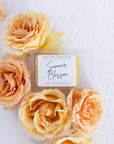 Summer Blossom Beeswax Candle