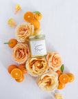Summer Blossom Beeswax Candle