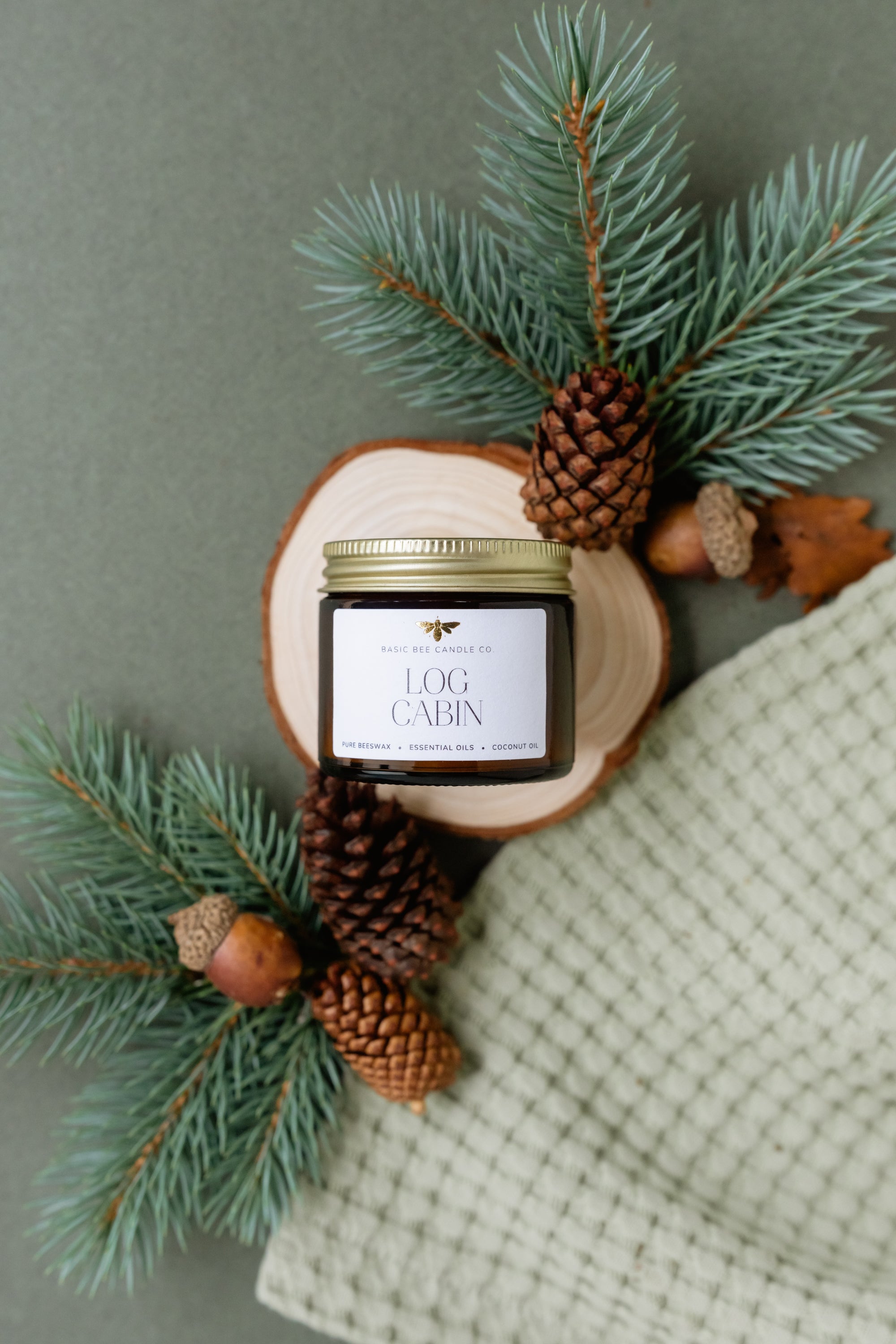 PREORDER: Log Cabin Sample Candle