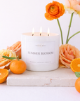 Spring 3 Wick Beeswax Candles