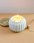 LIMITED EDITION 3 Wick Pumpkin Candle