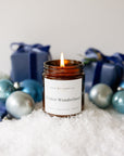 Winter Wonderland Beeswax Candle