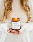 Winter Wonderland Beeswax Candle